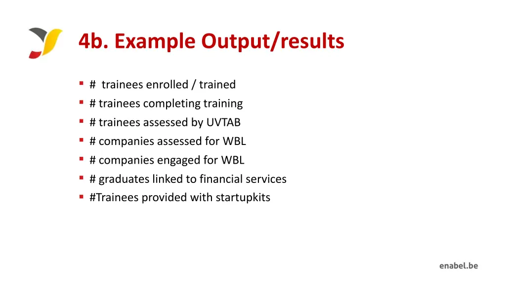 4b example output results