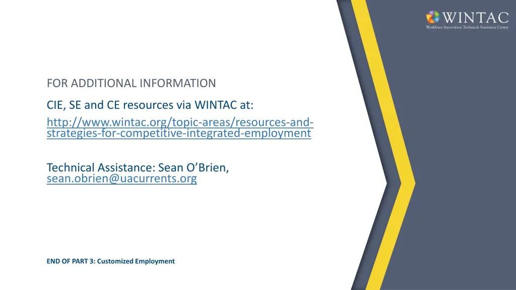 for additional information