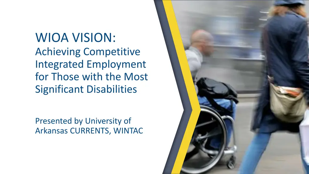 wioa vision achieving competitive integrated