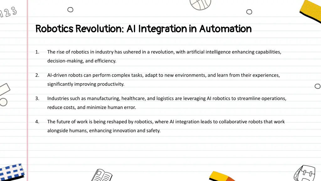 robotics revolution ai integration in automation