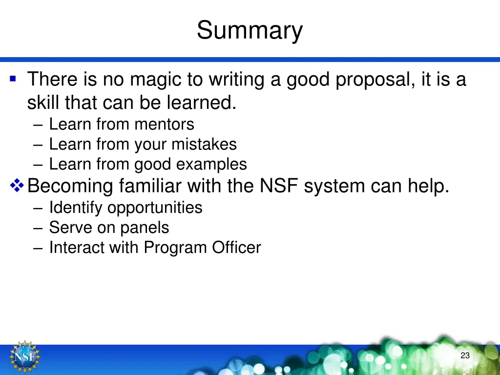 summary 1