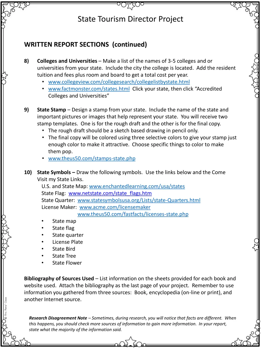 state tourism director project 4