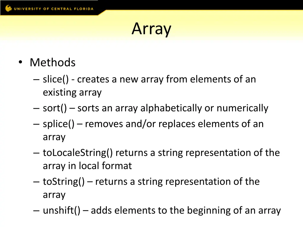 array 9