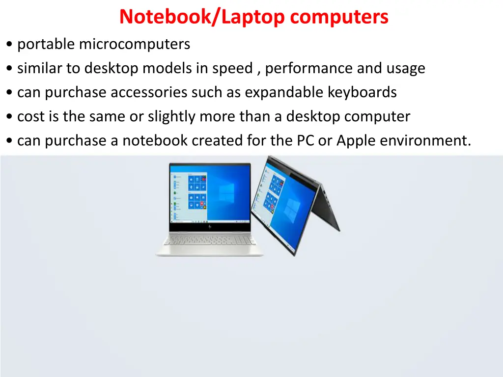 notebook laptop computers portable microcomputers