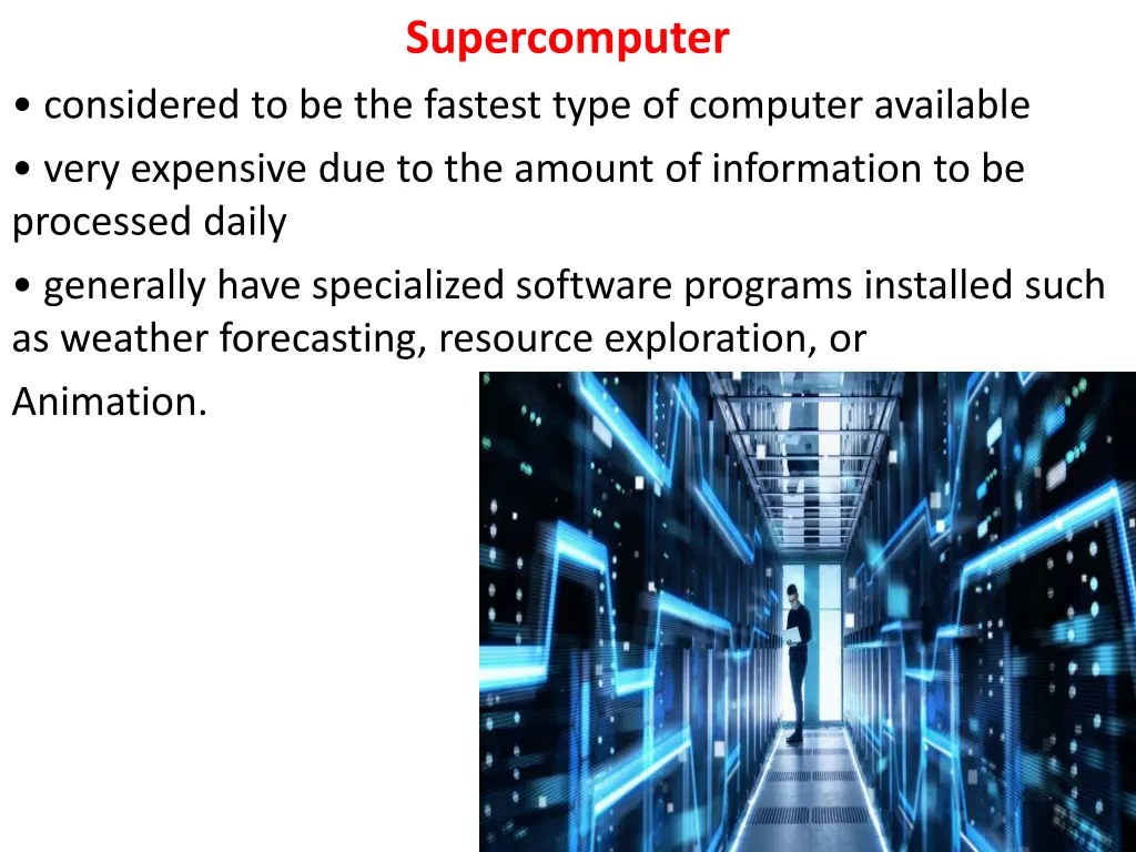 supercomputer