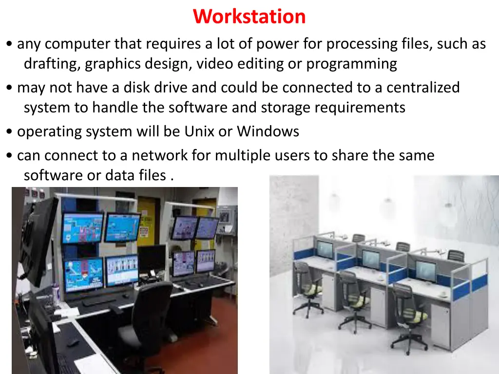 workstation