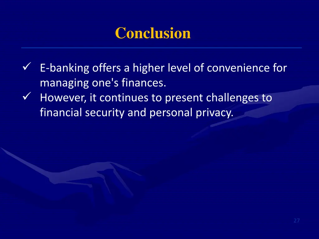 conclusion