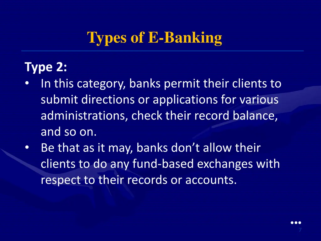 types of e banking 1
