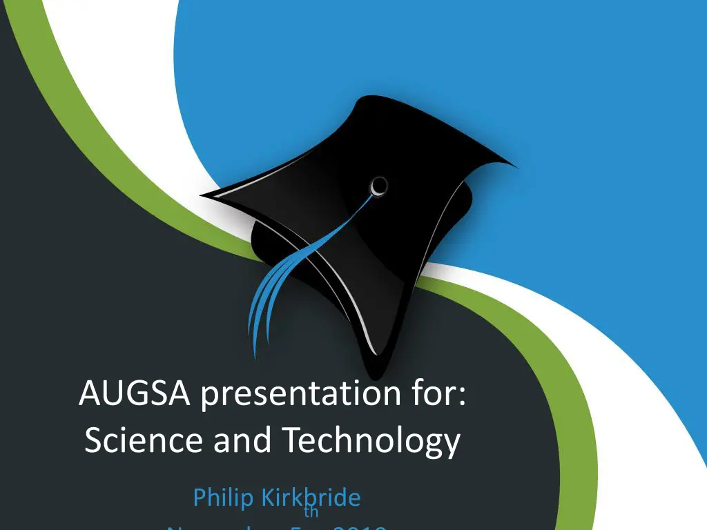 augsa presentation for science and technology