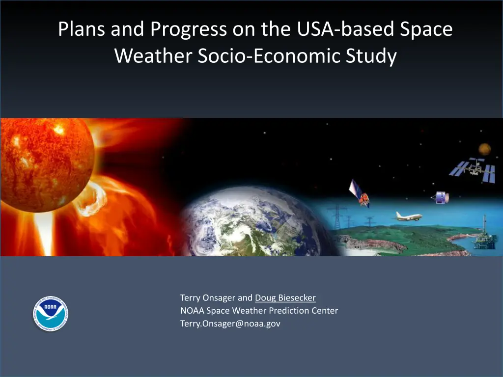 plans and progress on the usa based space weather