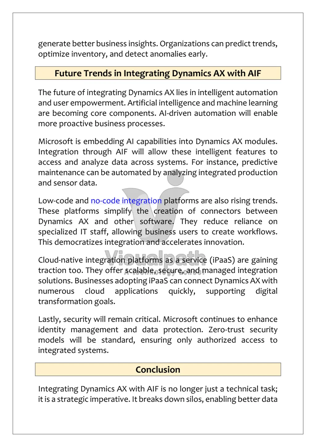 generate better business insights organizations