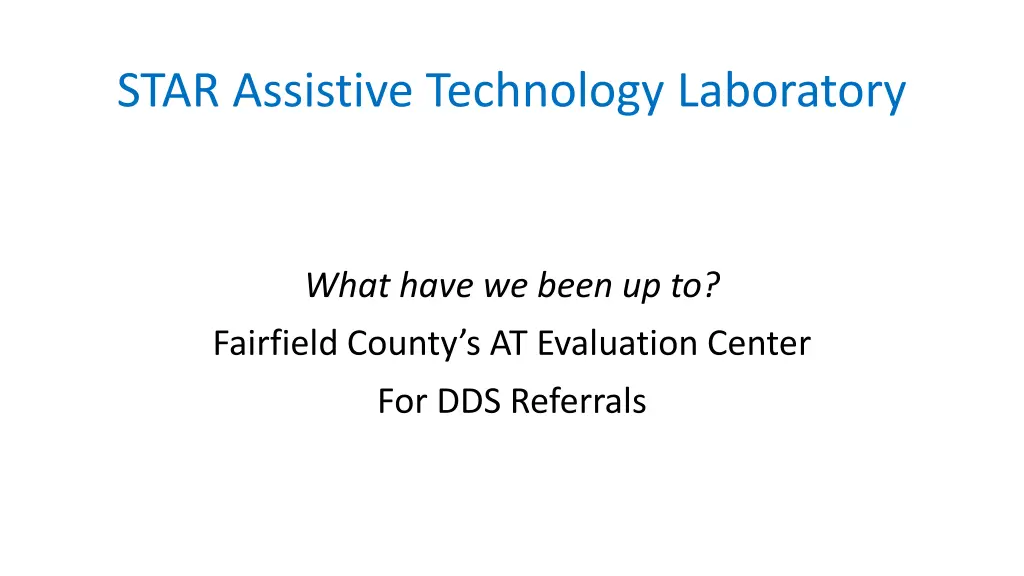 star assistive technology laboratory