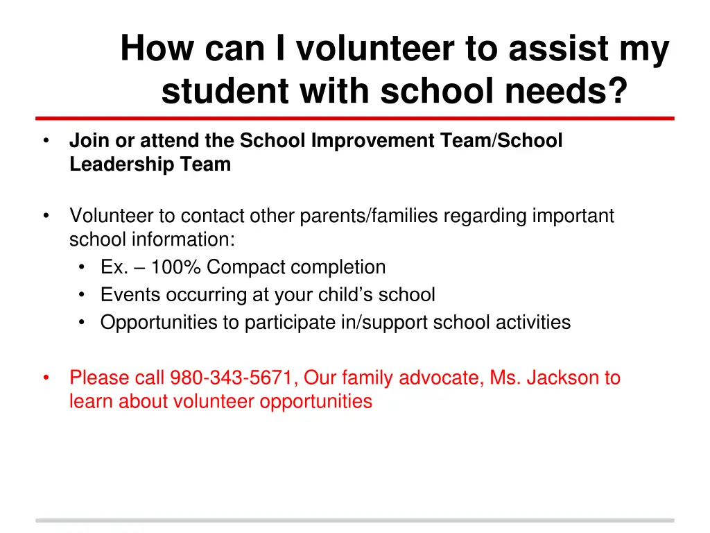how can i volunteer to assist my student with