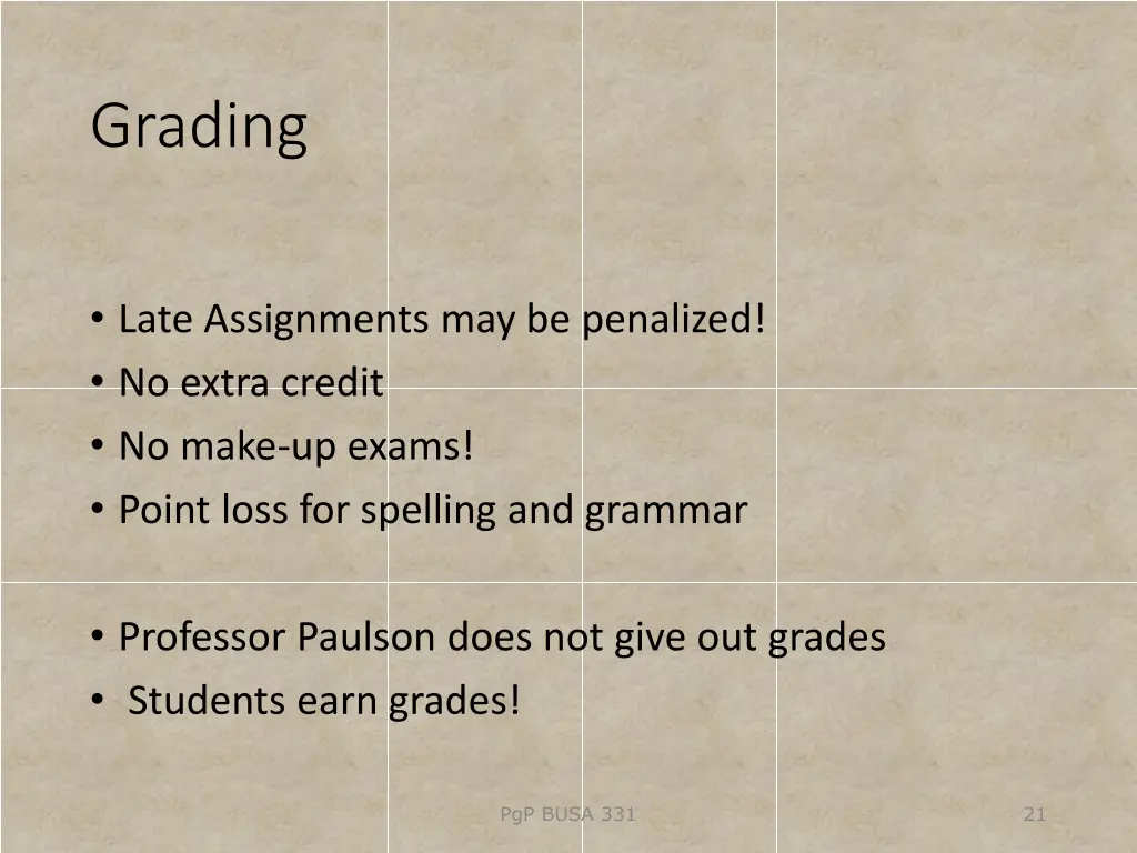 grading 1