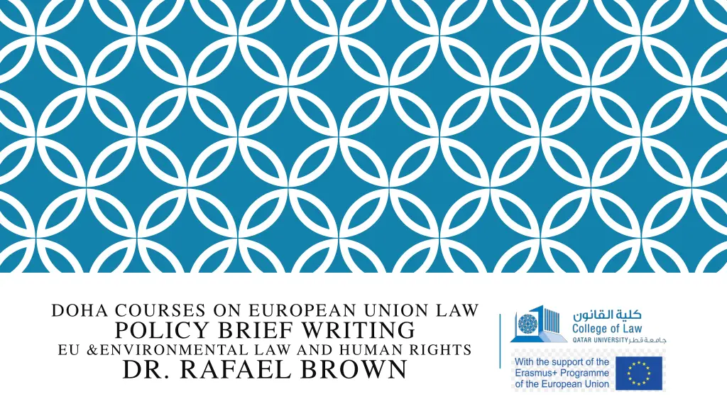doha courses on european union law policy brief