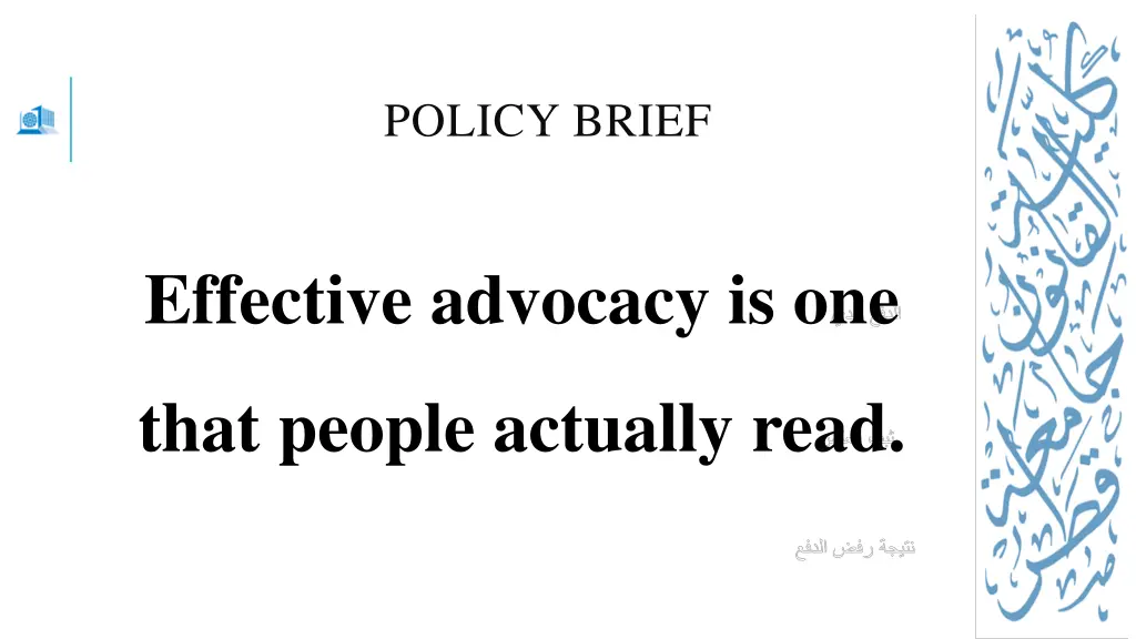 policy brief 11