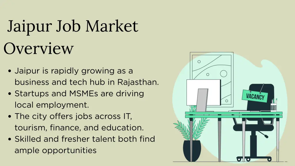 jaipur job market overview