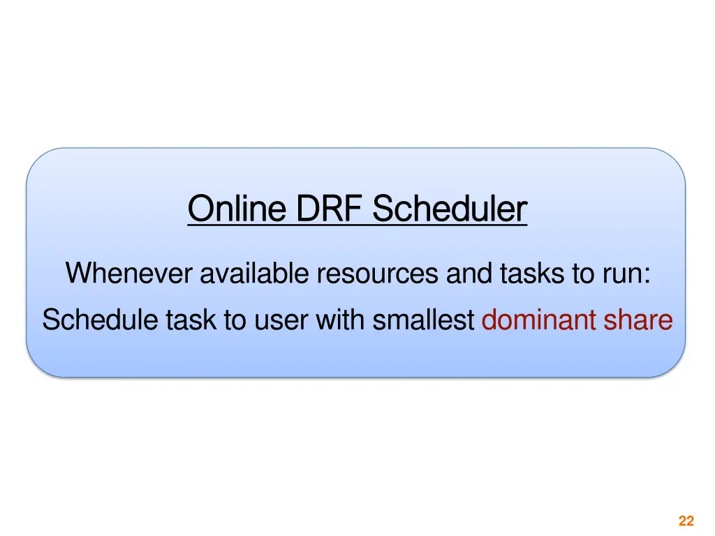 online drf online drf scheduler