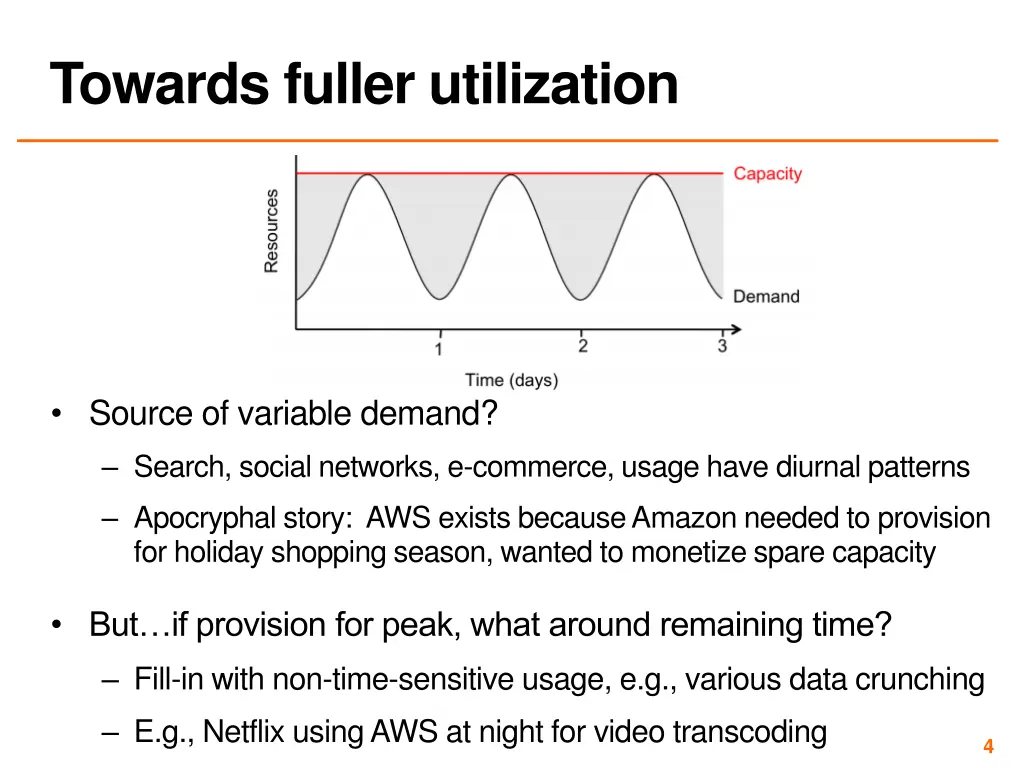 towards fuller utilization