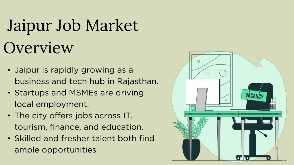 jaipur job market overview