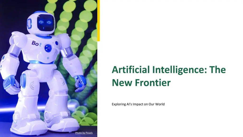 artificial intelligence the new frontier