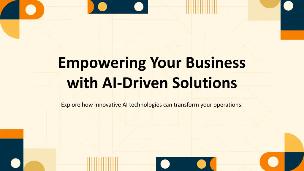 empowering your business with ai driven solutions