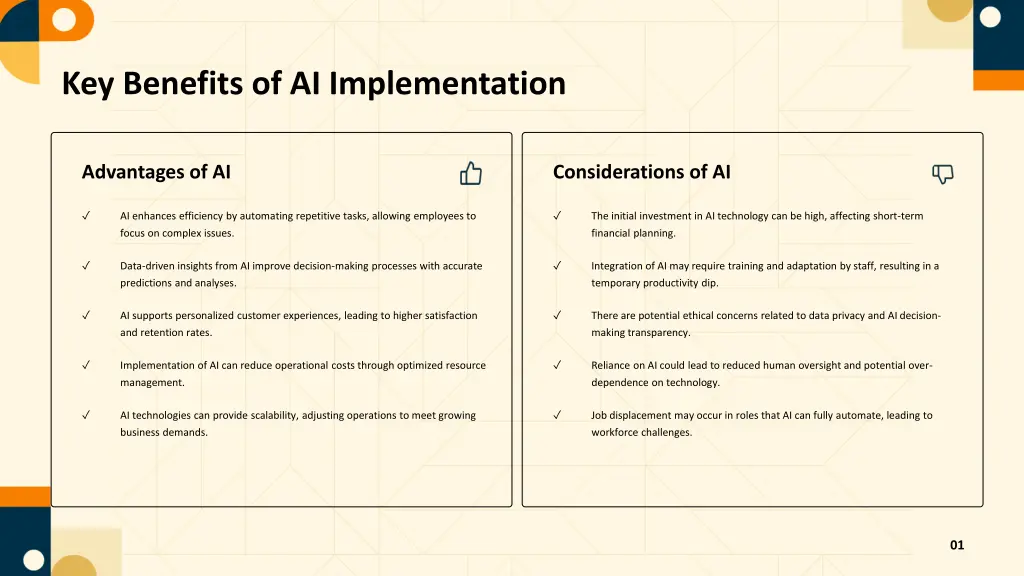 key benefits of ai implementation