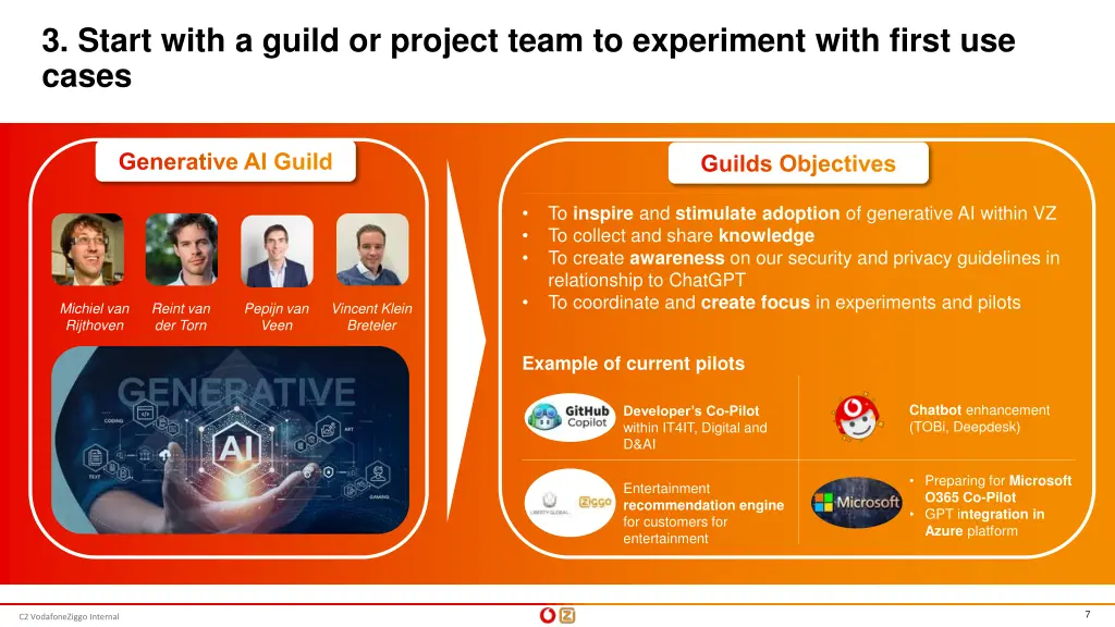 3 start with a guild or project team
