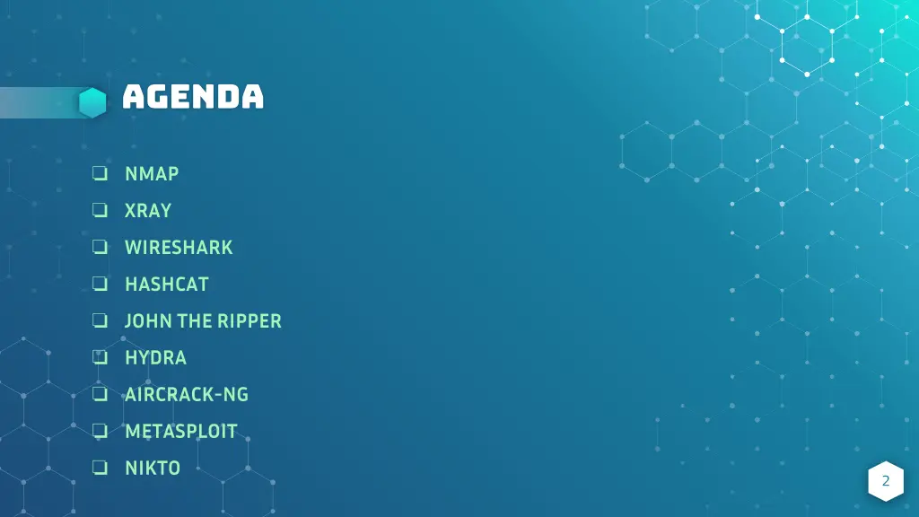 agenda