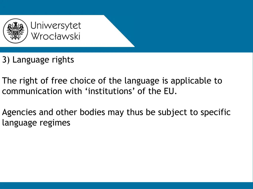 3 language rights