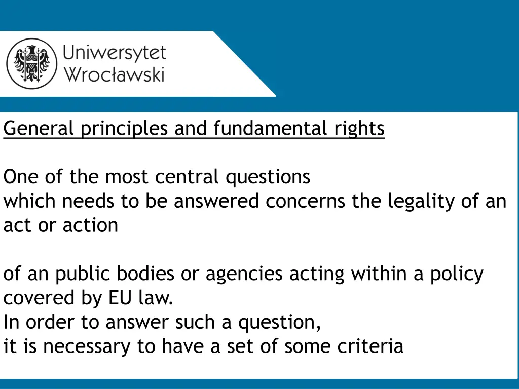 general principles and fundamental rights