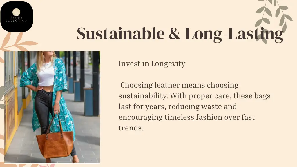 sustainable long lasting