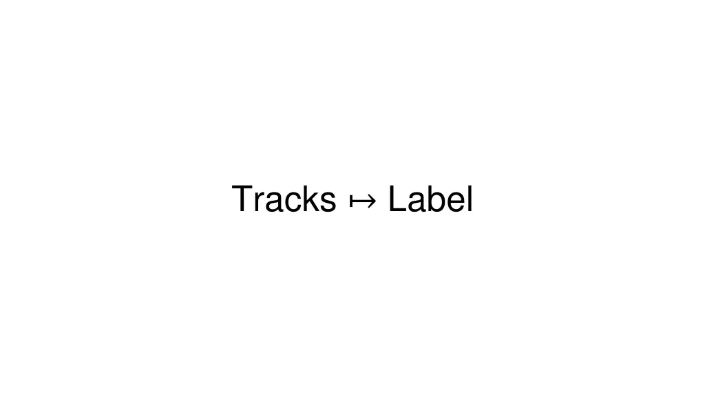 tracks label