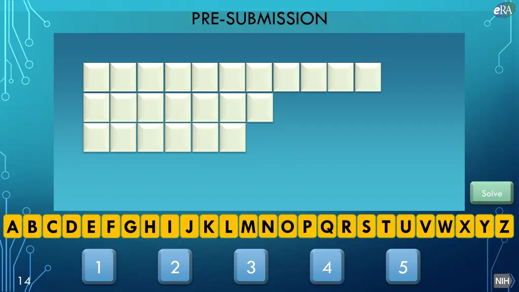 pre submission