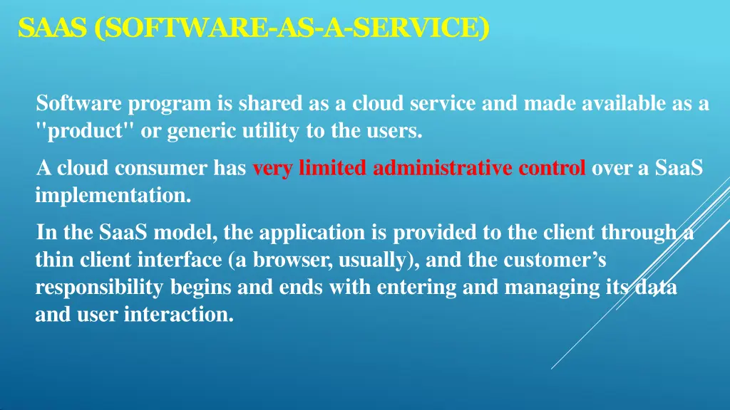 saas software as a service