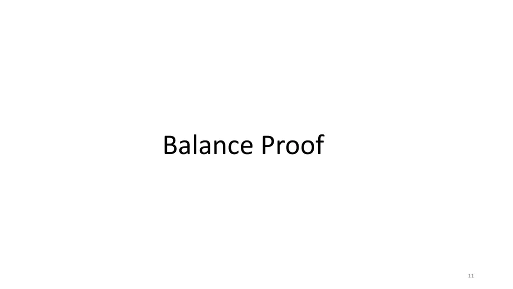 balance proof