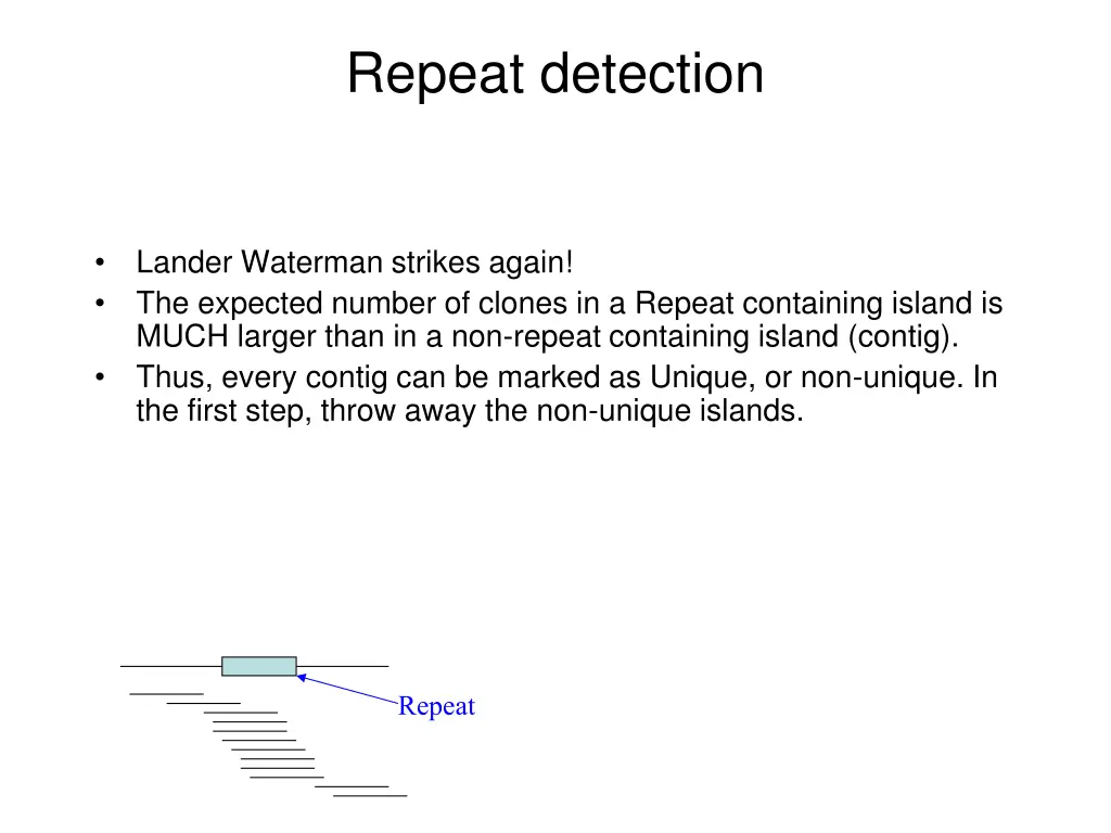 repeat detection