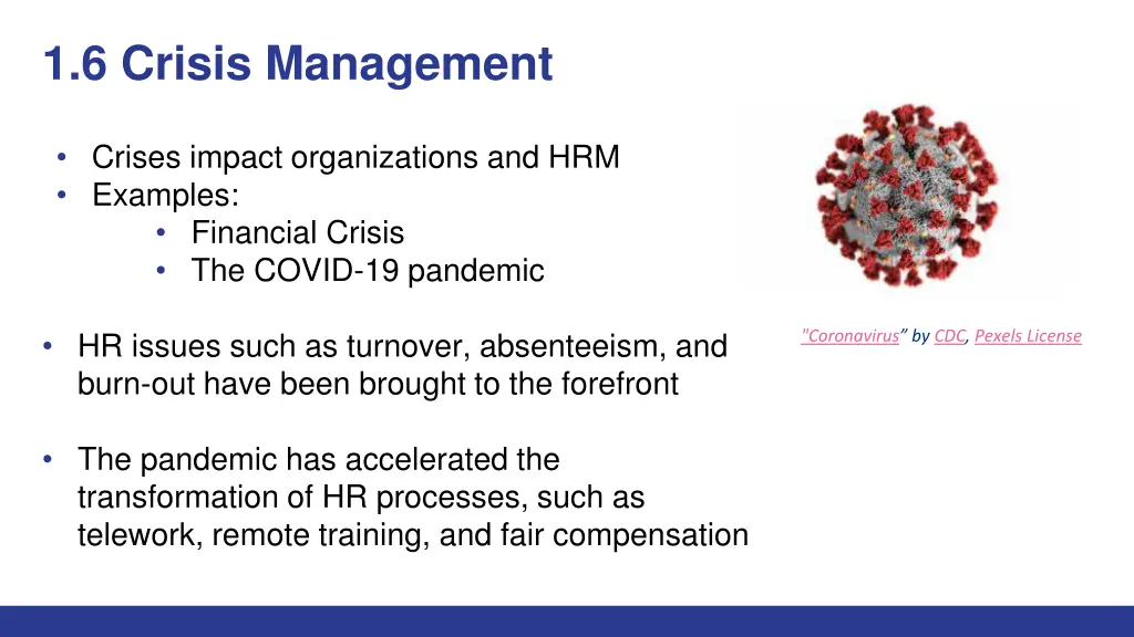 1 6 crisis management