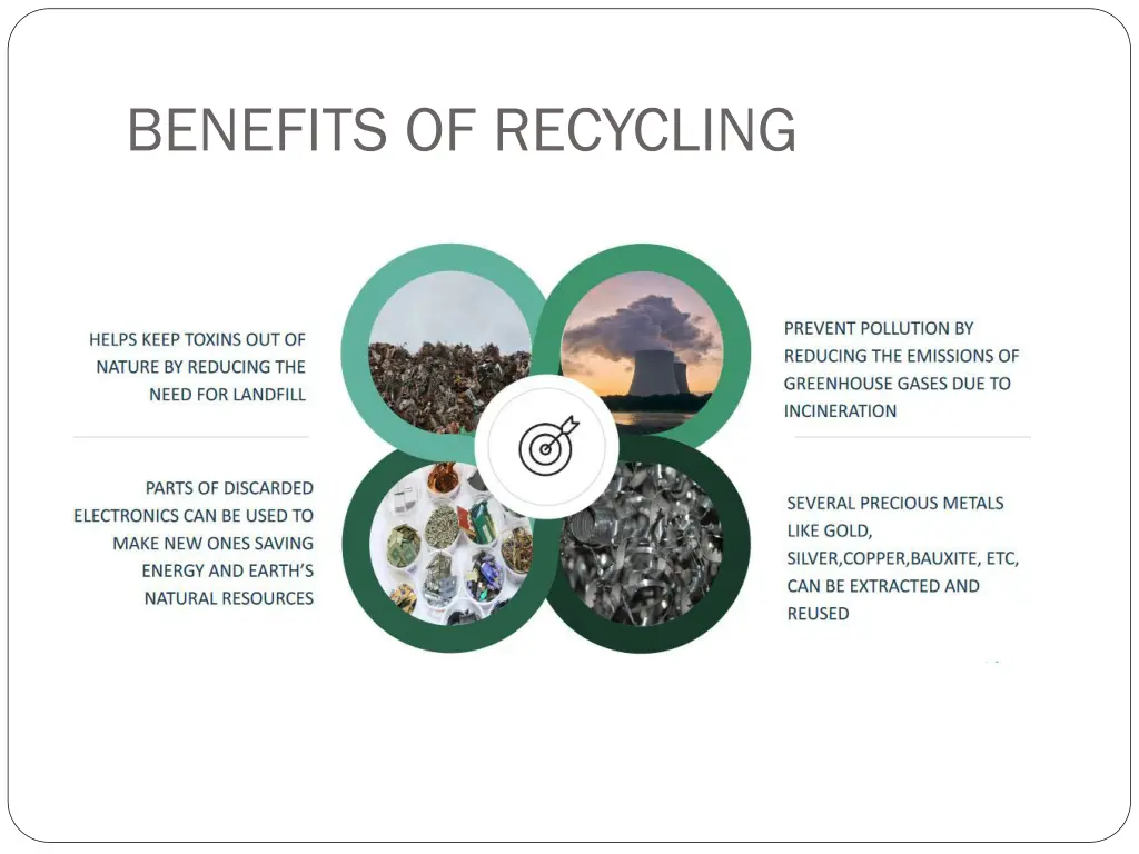 benefits of recycling