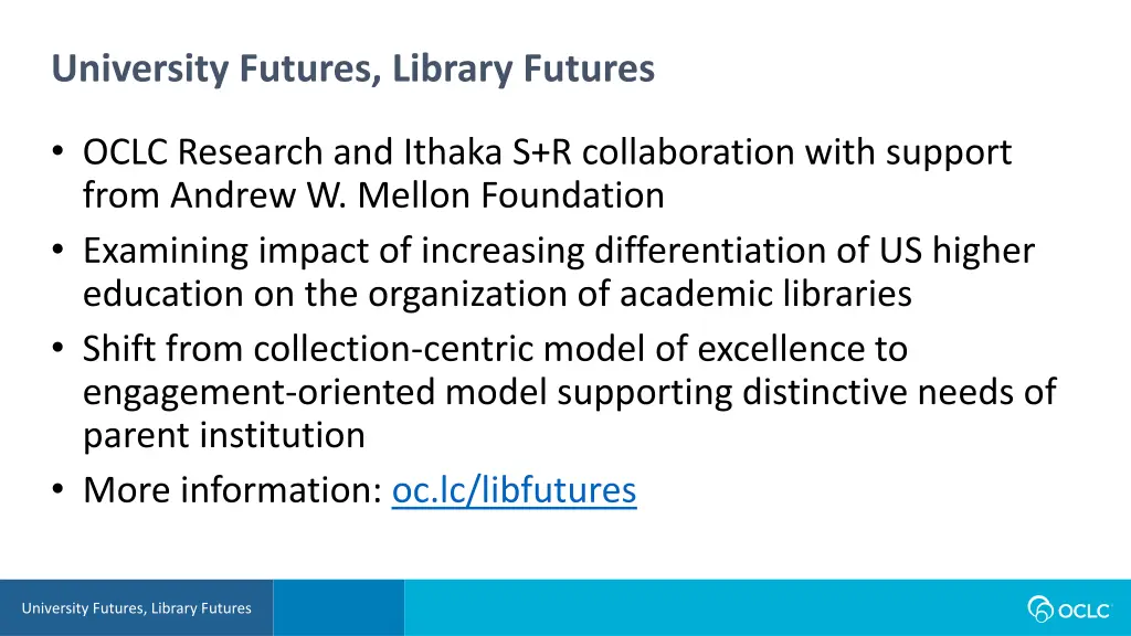 university futures library futures 1