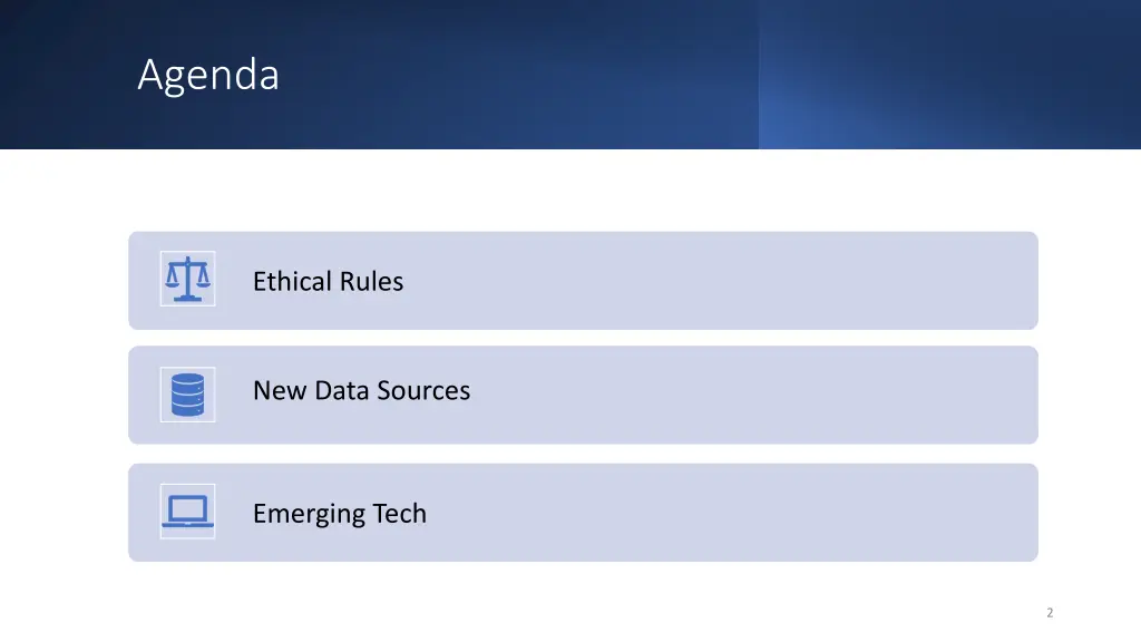 agenda