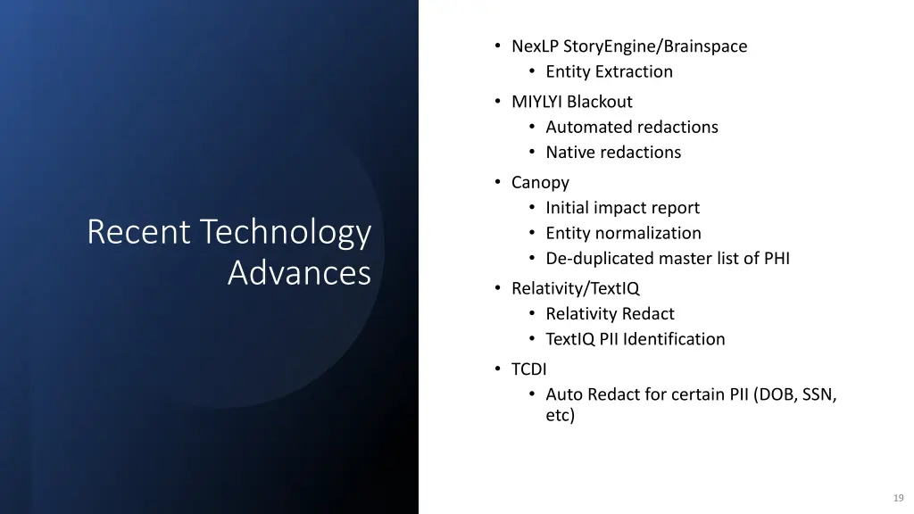 nexlp storyengine brainspace entity extraction