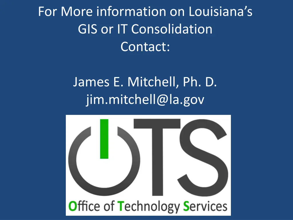 for more information on louisiana