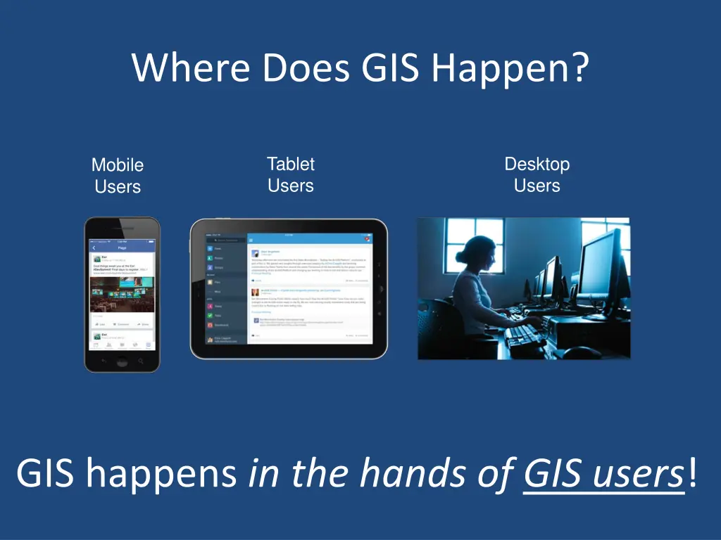 where does gis happen