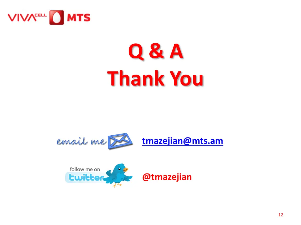 q a thank you