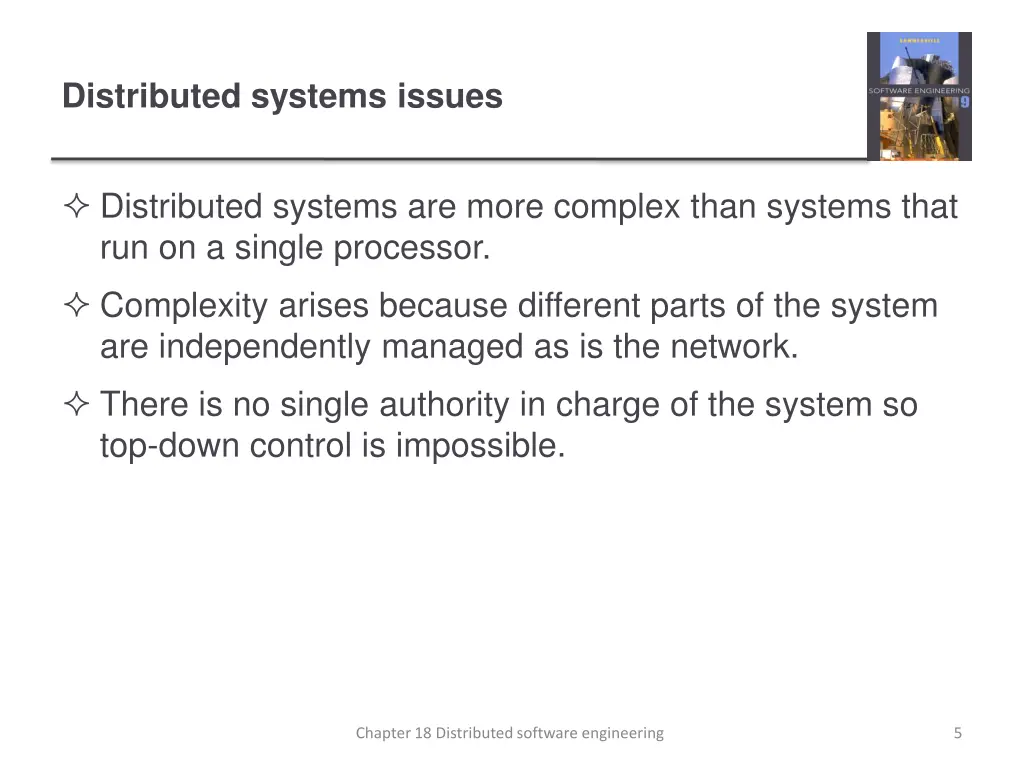 distributed systems issues