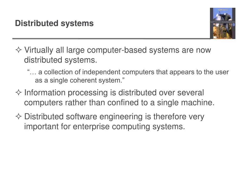 distributed systems