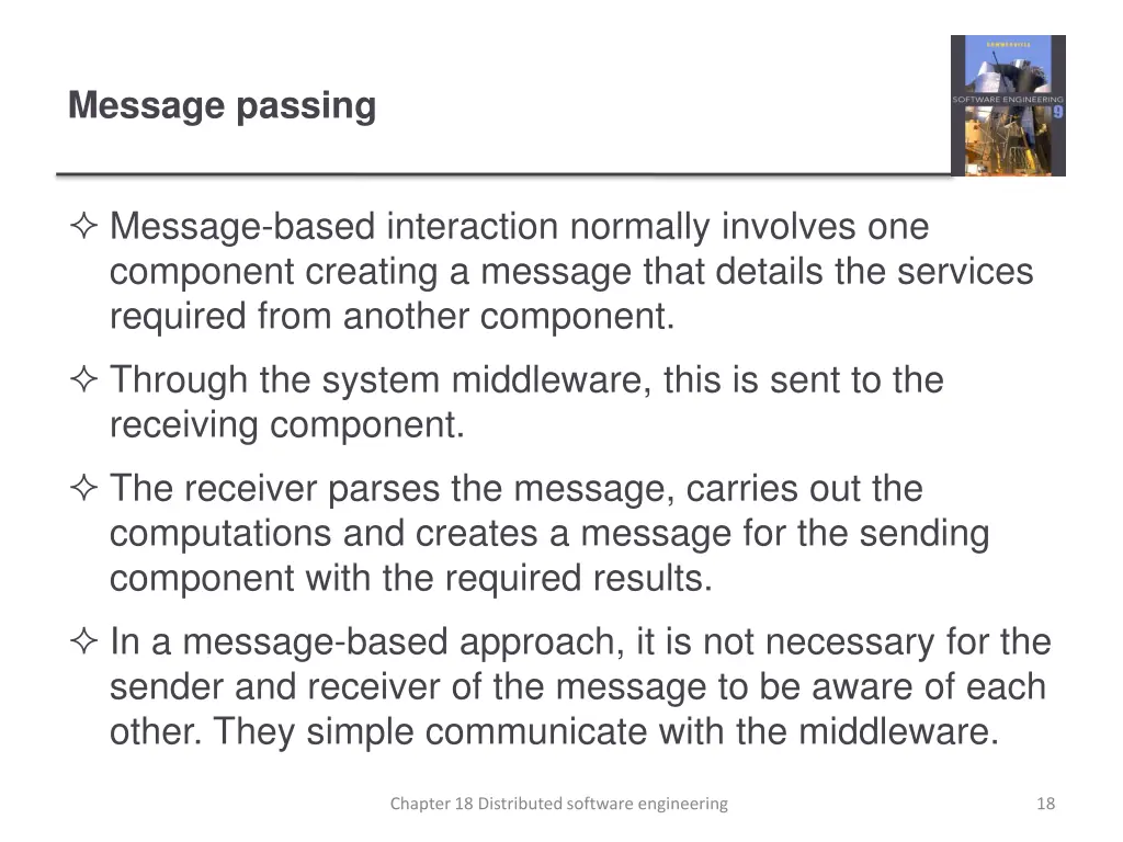 message passing