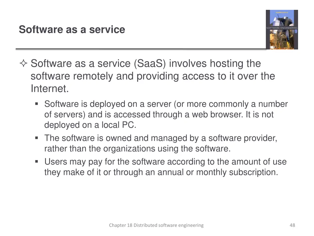 software as a service