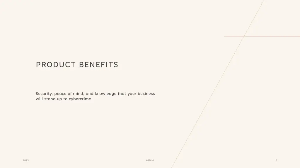 product benefits